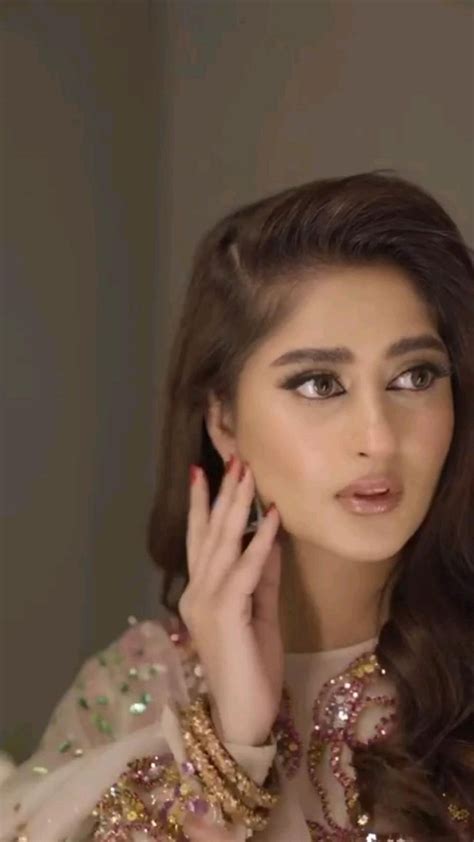 Sajal Ali Pakistani Actress Pretty Dresses Casual Hair Stylist Life