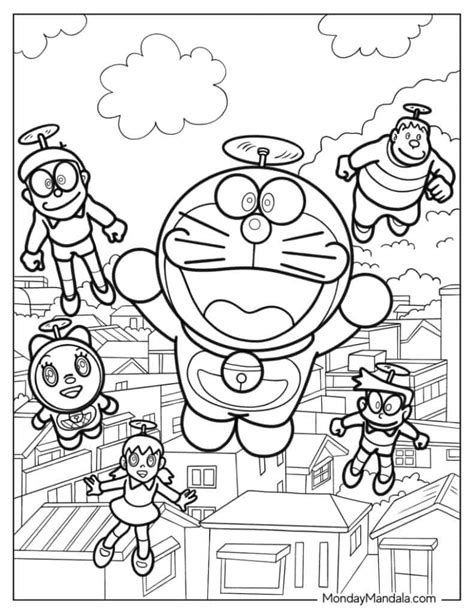 Top 76 Best Doraemon Coloring Pages 100 Free Printables Shill Art