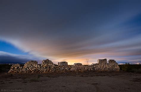 Mojave Desert Night Photography Llano Del Rio Ruins — Joe