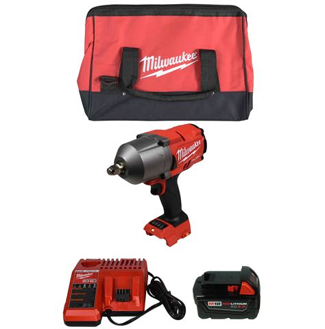 Milwaukee M18 Fuel 12 18v Cordless Impact Wrench 2767 20 With 4ah
