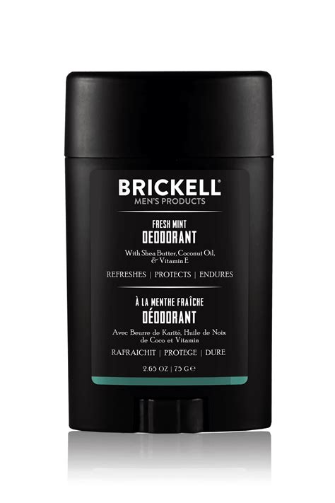 the best natural deodorant for men brickell men s products