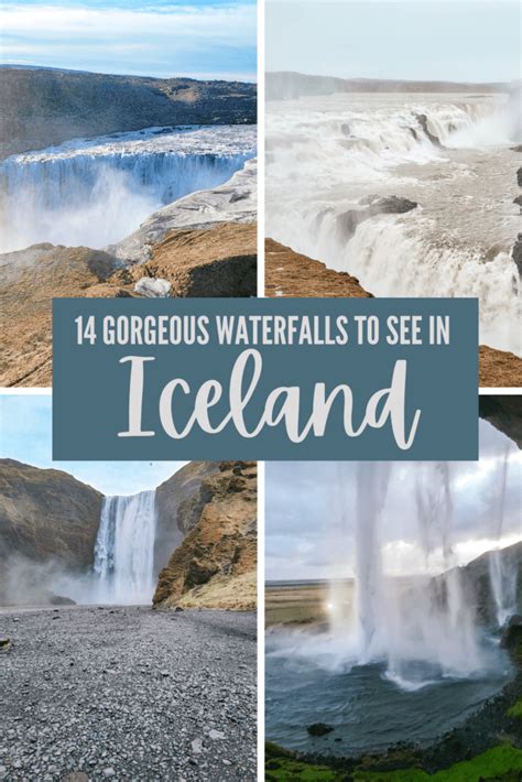 14 Gorgeous Waterfalls Of Iceland An Iceland Waterfalls Map The