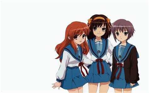 Anime Anime Girls The Melancholy Of Haruhi Suzumiya Suzumiya Haruhi