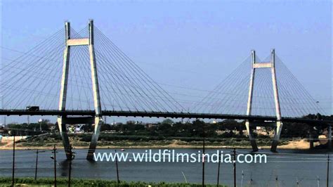 New Yamuna Bridge Over The Ganga River At Allahabad Youtube