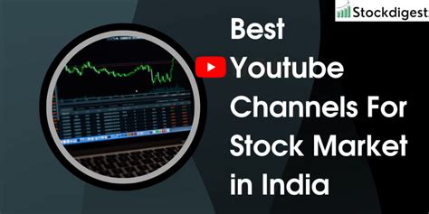 8 Best Youtube Channels For Stock Market In India For 2023