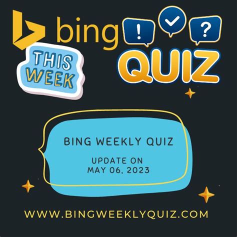 Latest Bing Weekly Quiz 2023 Bing Weekly Quiz