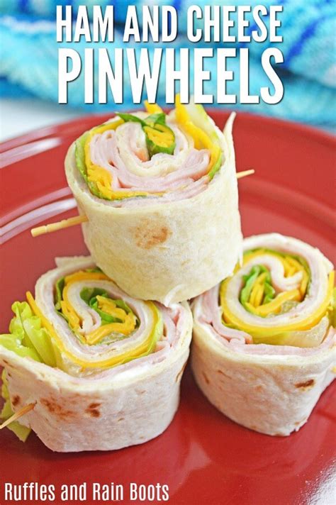 Ham And Cheese Pinwheels A Kid Pleasing Lunch Recipe Ham And