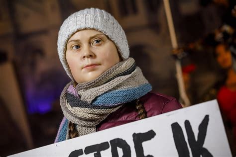 As #parisagreement turns 5, our leaders present their 'hopeful' distant hypothetical targets. Waxwork of teenage climate activist Greta Thunberg ...