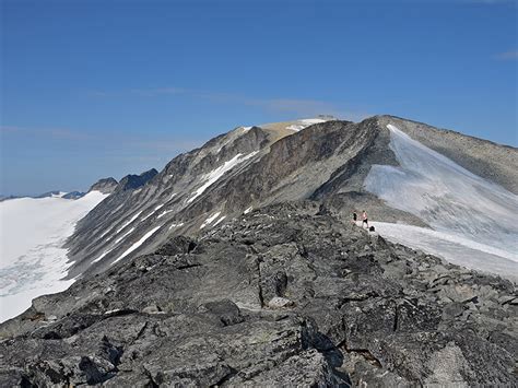 Galdhøpiggen 2469 M Jotunheimen Gebirge Norwegen