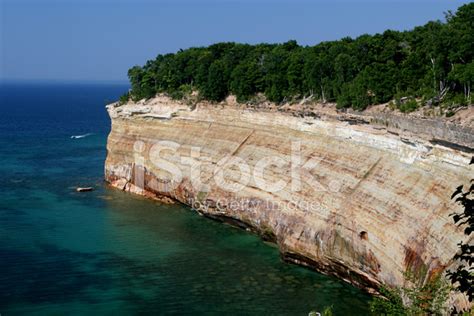 Lake Superior Cliffs Stock Photo Royalty Free Freeimages
