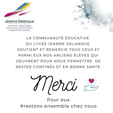 Nos Remerciements Jeanne Delanoue