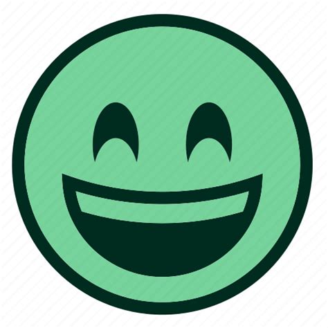 Emoji Excited Happy Laughing Smiley Smiling Teeth Icon Download
