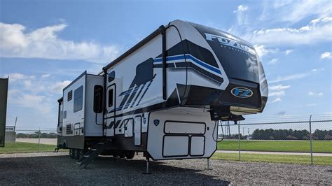 Fuzion 430 Toy Hauler - TWO FULL BATHROOMS, Tons of Living Space and