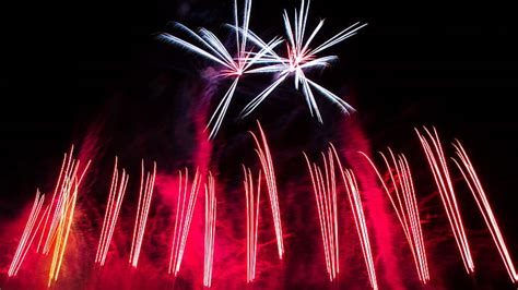 Fireworks Event Light Explosive Material Festival New Year Night