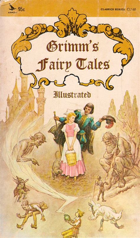 Grimms Fairy Tales Illustrated A Vintage Book Etsy Grimm Fairy