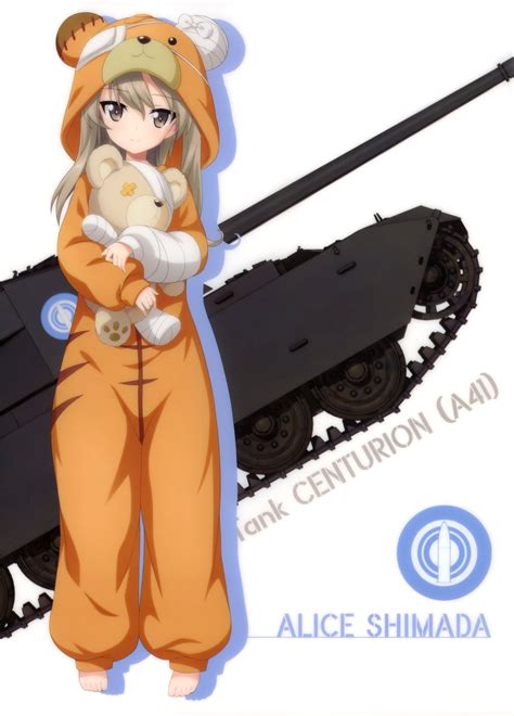 ALICE SHIMADA 1ПIlICI Girls und Panzer anime fandoms
