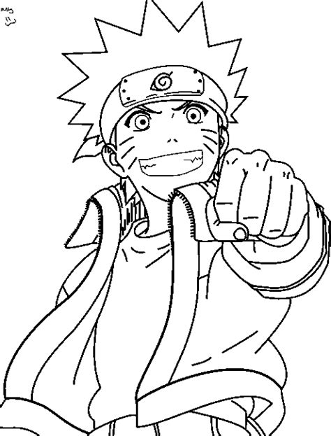 Desenhos Do Naruto Uzumaki Para Colorir