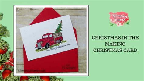 Christina collection from card making magic. Christmas in The Making Christmas Card using Stampin'Up ...