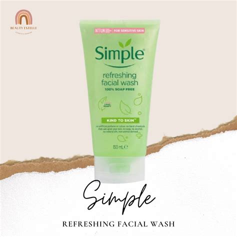Jual Simple Refreshing Facial Wash 150 Ml Kemasan Baru Shopee Indonesia