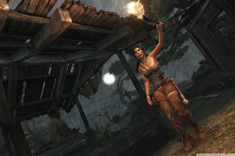 Lara Croft - Exploration (Tomb Raider 2013) Ultra HD Desktop Background ...