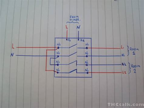 lighting contactor wiring diagram  timer iot wiring diagram