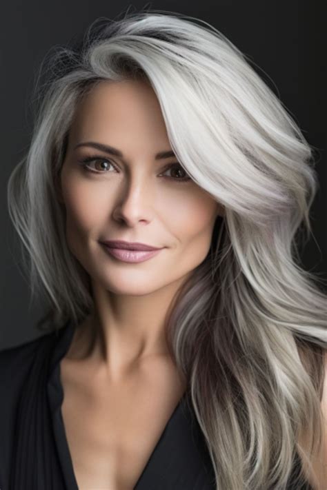 If Youre Going For A Mature Distinguished Look Platinum Streaks For The Silver Fox Are A Top