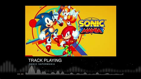 Sonic Mania Main Menu Remix Smooth Jazz Vaporwave Magicmusicx