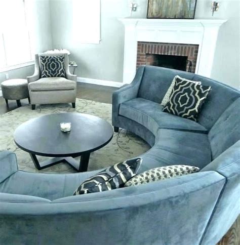 Circular Sectional Couch Half Circle Couches Semi Couch Sofa Satisfying