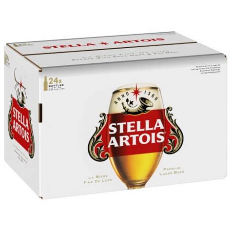 Stella Artois Premium Lager Beer 24 Pk 112 Fl Oz Marianos