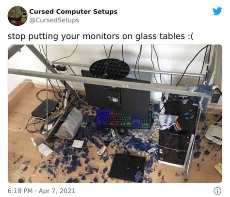 These Computer Setups Are Cursed 30 Pics