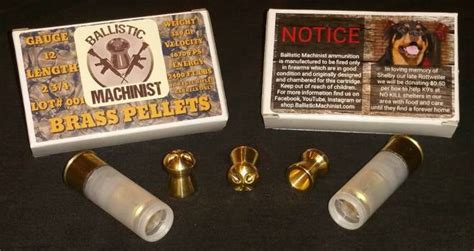 Ballistic Machinists Shotgun Slugs Now Available For Purchase The