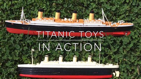 Titanic Toys Sinking Titanic Model Titanic Submersible Off
