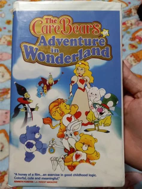 The Care Bears Adventure In Wonderland 1995 Vhs Tape Rare Original 15