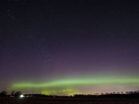 Northern Lights Visible From Michigan