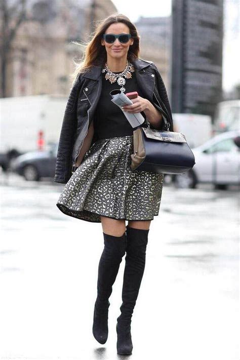 10 Ways To Wear Over The Knee Boots From Luxe With Love Pfw Street