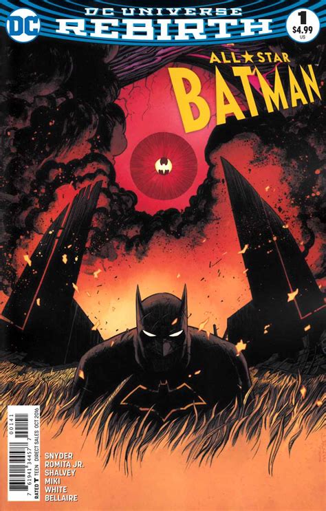All Star Batman 1 Shalvey Variant Cover Dc Comic Dreamlandcomics