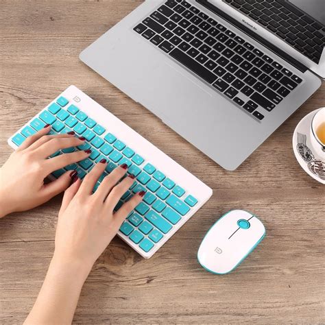 Forter Mini Wireless Keyboard Mouse Combo Set Usb 24ghz 1500dpi Ultra
