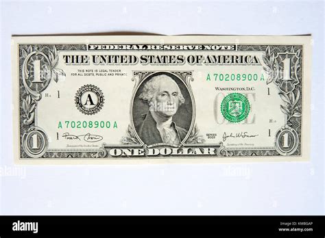 The United States One Dollar Bill 1 With George Washington