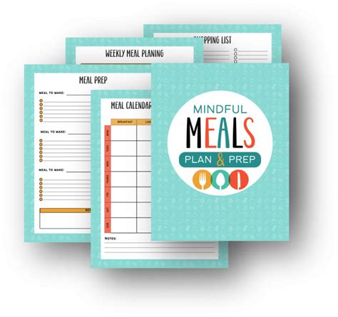 Mindful Meals Planning And Prep Planner