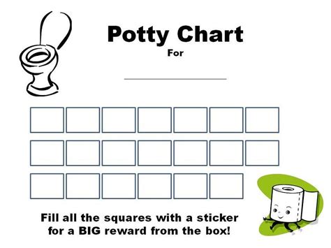 Printable Potty Charts Childrens Reward Charts Potty Chart Potty