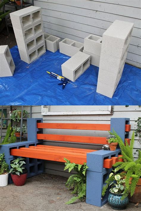 21 Gorgeous Easy Diy Benches Indoor And Outdoor Diy Outdoor Seating