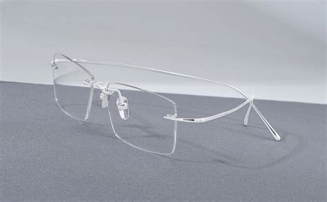 fonex titanium glasses frame rimless frameless optical eyewear eyeglasses for men and women