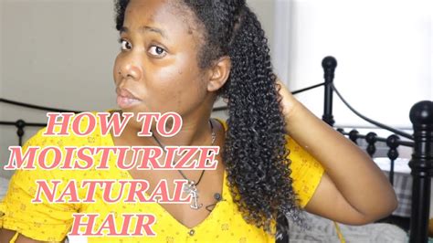 Moisturizing Dry Natural Hair How To Moisturize Dry Natural Hair In A