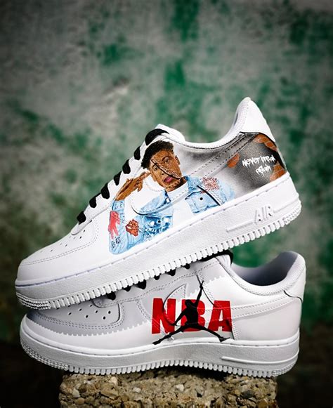 Custom Nike Air Force 1 Nba Youngboy The Custom Movement