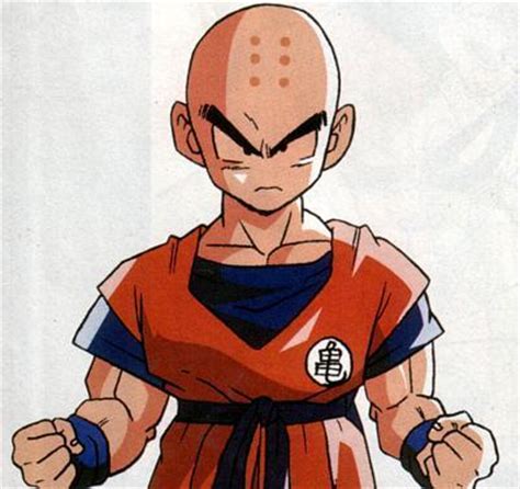 Make's sense when most of the characters are named after objects… Why Did Krillin have six marks on his head? - The Dragon Ball Z Trivia Quiz - Fanpop