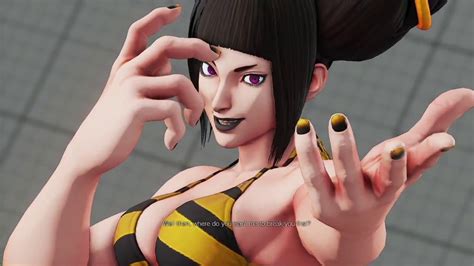 Street Fighter V Juri Swimsuit Dlc All Colors And Alts 2018 Youtube