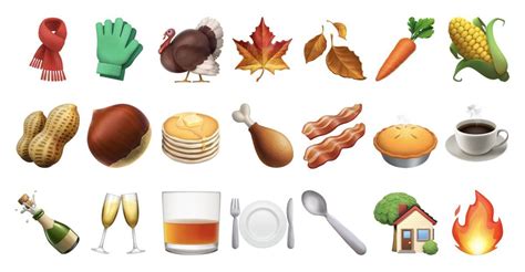 🦃 The Ultimate Thanksgiving Emojis List And Collection 2020 Copy