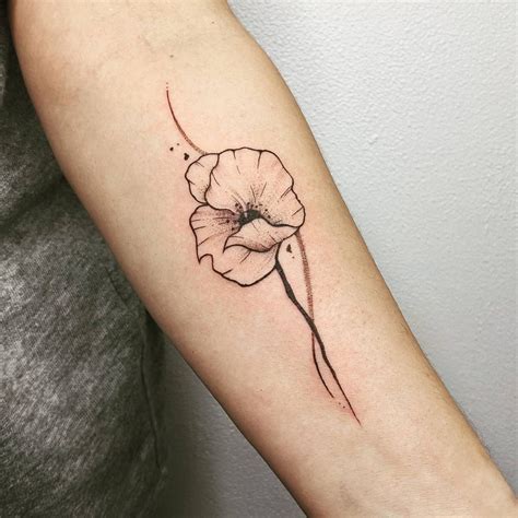 10 Best Poppy Tattoo Designs Youll Love Poppies Tattoo Black Poppy