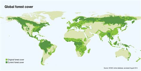 Global Forest Cover Grid Arendal