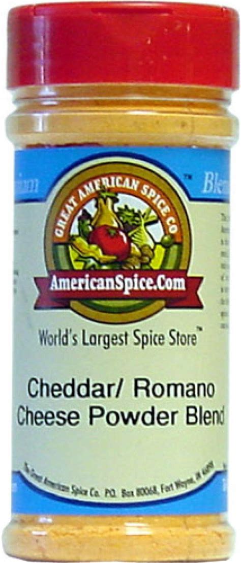 Cheddar Romano Cheese Powder Blend Stove 4 Oz Grocery